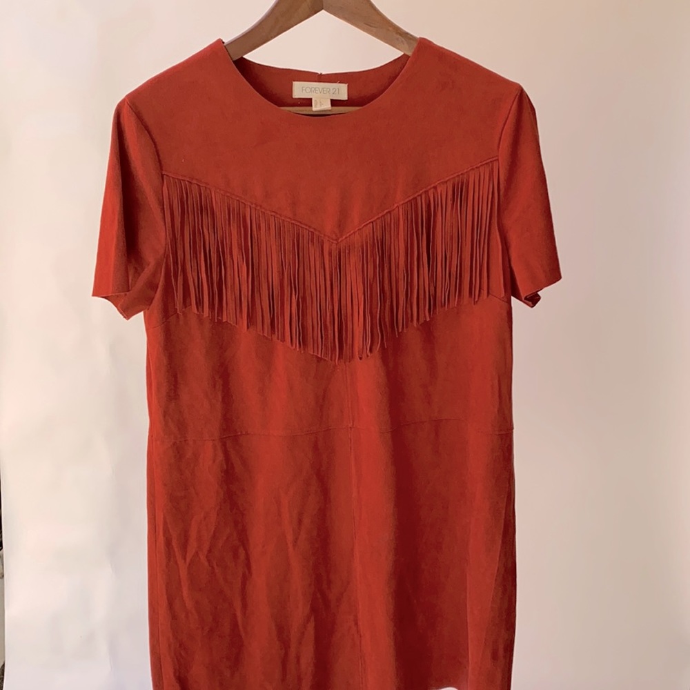 Forever 21 vintage suede blouse